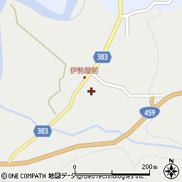 福島県西会津町（耶麻郡）奥川大字飯里（里道）周辺の地図