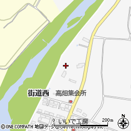 福島県喜多方市松山町鳥見山街道西周辺の地図