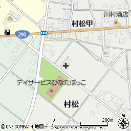 新潟県五泉市村松190-4周辺の地図