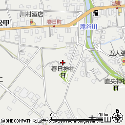 新潟県五泉市村松甲6535周辺の地図