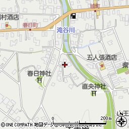 新潟県五泉市村松甲6419周辺の地図