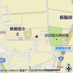 新潟県新潟市南区新飯田周辺の地図
