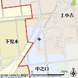 新潟県新潟市西蒲区上小吉1883周辺の地図
