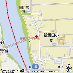 新潟県新潟市南区新飯田1061周辺の地図