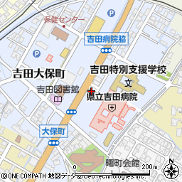 アイン薬局　吉田店周辺の地図