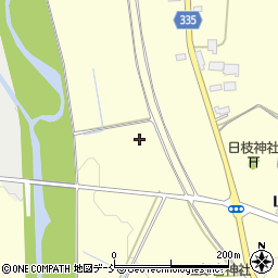 福島県喜多方市上三宮町上三宮（林崎）周辺の地図