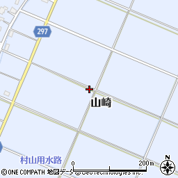 新潟県西蒲原郡弥彦村山崎周辺の地図