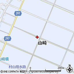 新潟県弥彦村（西蒲原郡）山崎周辺の地図