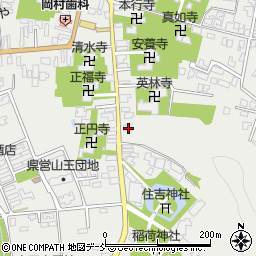 新潟県五泉市村松甲5807周辺の地図