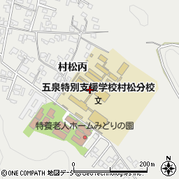 新潟県立村松高等学校　英語準備室周辺の地図