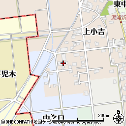 新潟県新潟市西蒲区上小吉1664周辺の地図