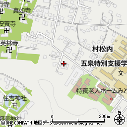 新潟県五泉市村松甲5658-7周辺の地図