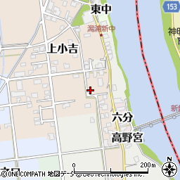 新潟県新潟市西蒲区上小吉1794周辺の地図