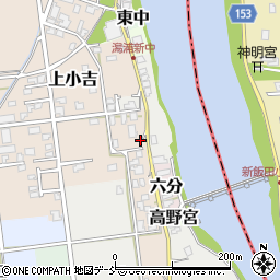 新潟県新潟市西蒲区上小吉1794-6周辺の地図