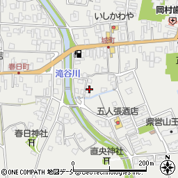 新潟県五泉市村松甲6395周辺の地図