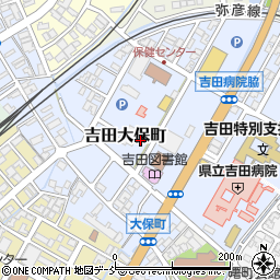 新潟県燕市吉田大保町23周辺の地図