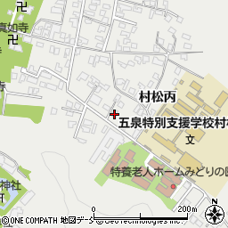新潟県五泉市村松甲5684周辺の地図