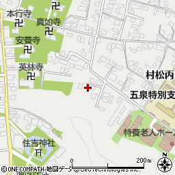 新潟県五泉市村松甲5745周辺の地図