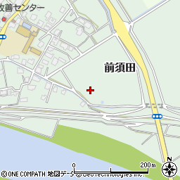 新潟県加茂市前須田周辺の地図