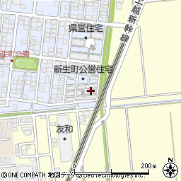 市営新生町団地３２周辺の地図