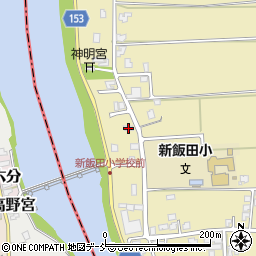 新潟県新潟市南区新飯田7422-4周辺の地図