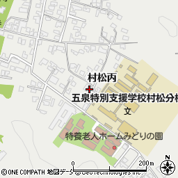 新潟県五泉市村松甲5688周辺の地図