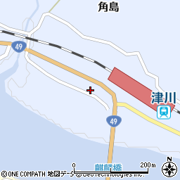 新潟県東蒲原郡阿賀町角島182周辺の地図