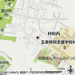 新潟県五泉市村松甲5700周辺の地図