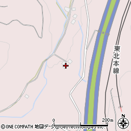 福島県福島市平石湯ケ原周辺の地図