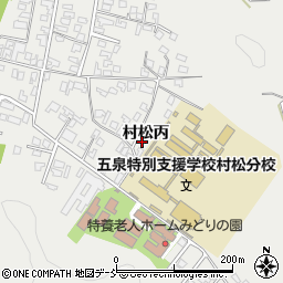 新潟県五泉市村松甲4901周辺の地図