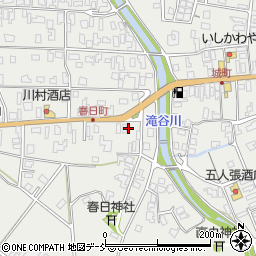新潟県五泉市村松甲2000周辺の地図