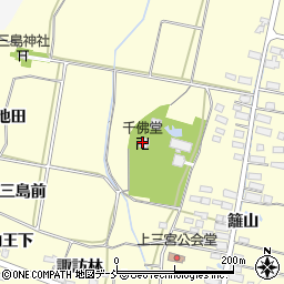 千佛堂周辺の地図