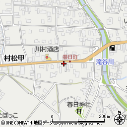 新潟県五泉市村松甲1987周辺の地図