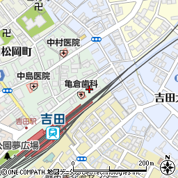 まきタクシー有限会社吉田営業所周辺の地図