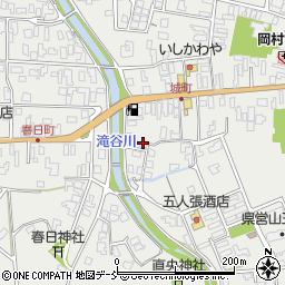 新潟県五泉市村松甲2045周辺の地図