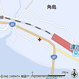 新潟県東蒲原郡阿賀町角島197周辺の地図