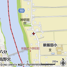 新潟県新潟市南区新飯田1112周辺の地図