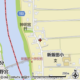 新潟県新潟市南区新飯田1111周辺の地図