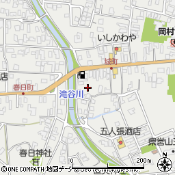 新潟県五泉市村松甲2045-9周辺の地図