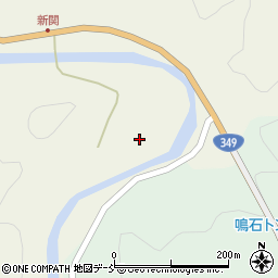 福島県川俣町（伊達郡）小島（細越）周辺の地図