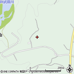 福島県福島市立子山柳田周辺の地図