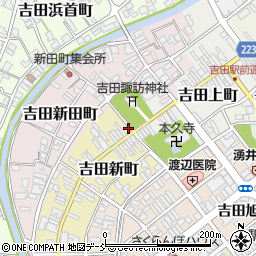 ノエビア化粧品吉田営業所周辺の地図