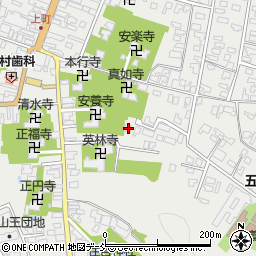 新潟県五泉市村松甲5759周辺の地図