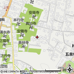 新潟県五泉市村松甲5727周辺の地図