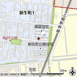 県営新生町住宅４号棟周辺の地図