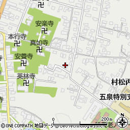 新潟県五泉市村松甲5720周辺の地図