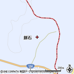 福島県福島市飯野町青木餅石周辺の地図