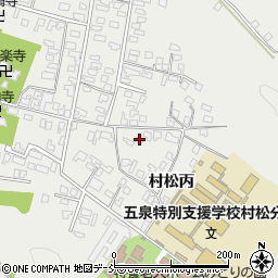 新潟県五泉市村松甲4886周辺の地図