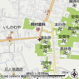 新潟県五泉市村松甲2108周辺の地図