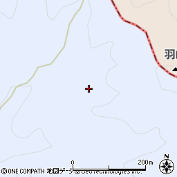 福島県伊達郡川俣町羽田羽山周辺の地図